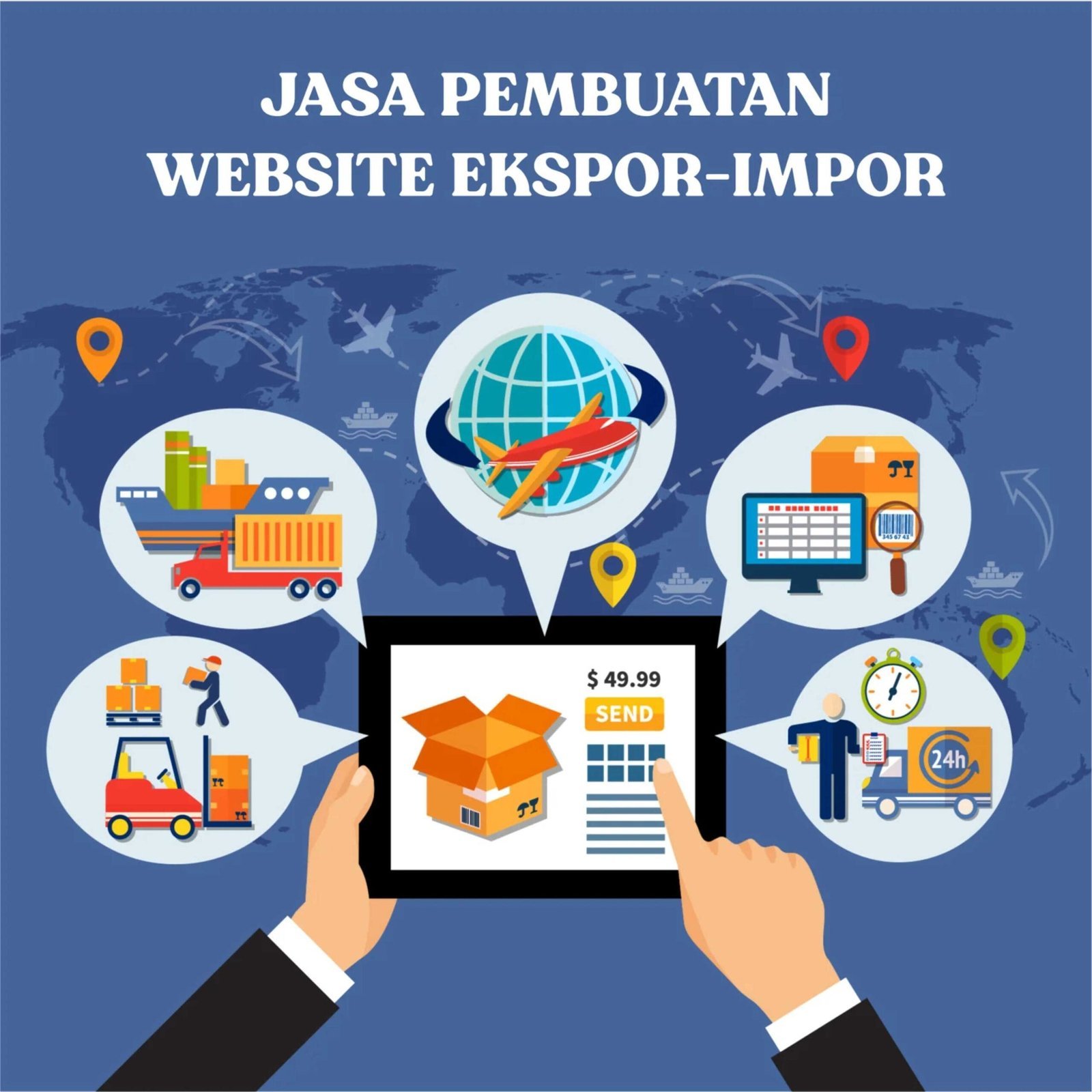 Jasa Pembuatan Website Ekspor Impor