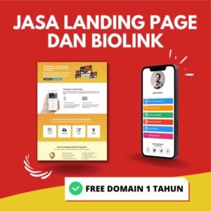 Jasa Pembuatan Biolink dan Landing Page Premium